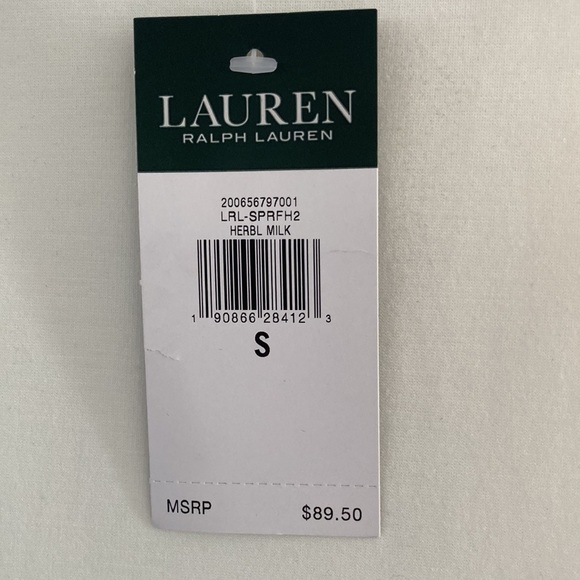 NWT Lauren Ralph Lauren Sleeveless Tunic with Side Lacing and Slit Size S - Picture 4 of 7